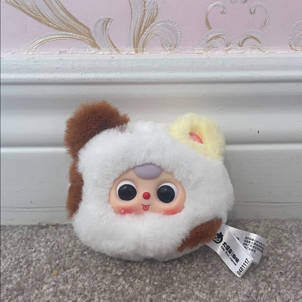 Baby three plush pendant